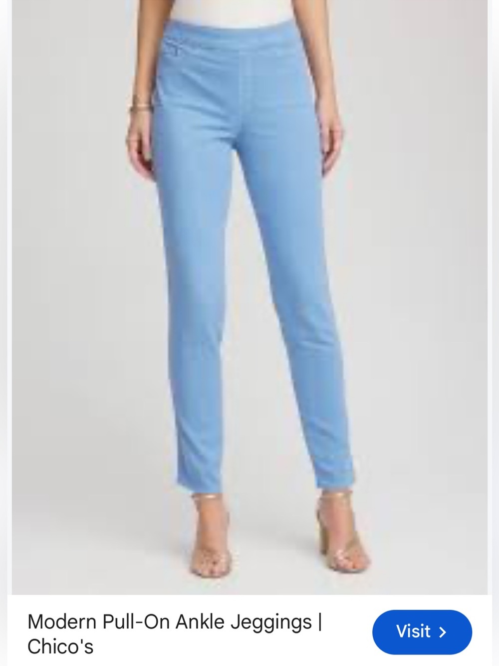 Chico's Pull-On Ankle Jeggings